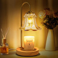 Flower Candle Warmer Lamp — Timer & Dimmer
